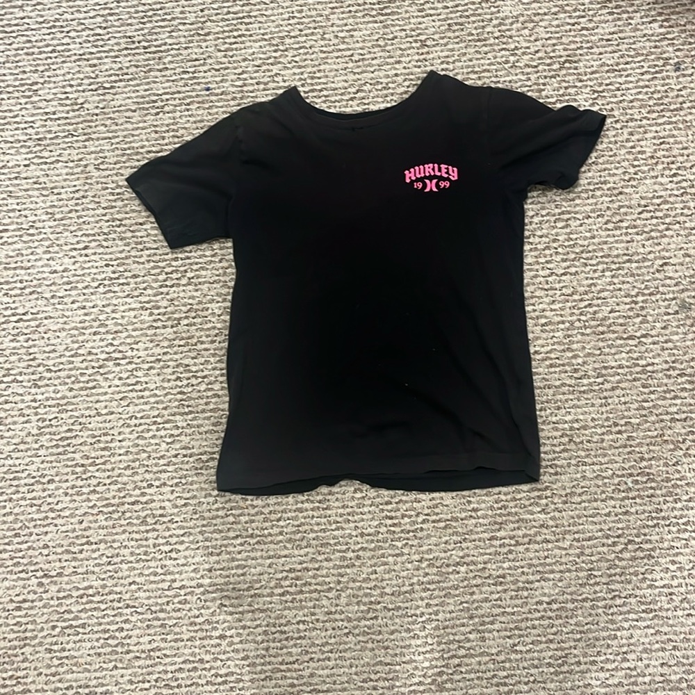 black hurley shirt